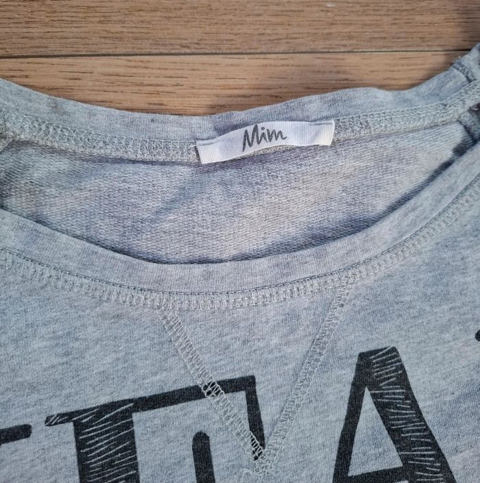 Haut court gris Mim Taille S - photo numéro 2