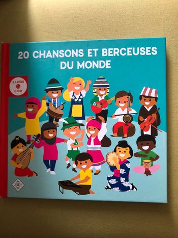 Livre cd 20 chansons et berceuses du monde