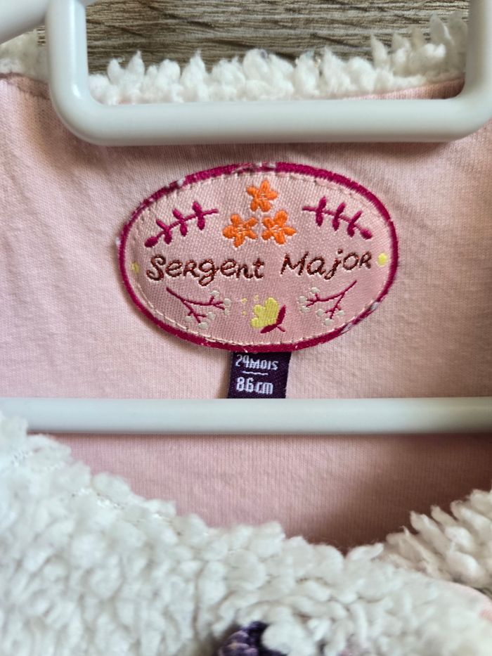 Vêtement Bébé Fille - Cardigan sans manches - Sergent Major - 24 mois 86 cm - photo numéro 4
