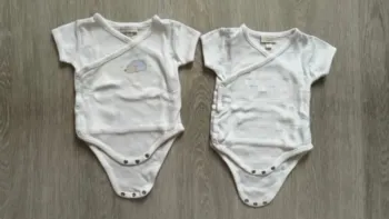 Lot des 2 bodys été 1-3 mois