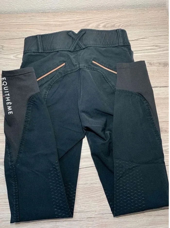 Pantalon d’équitation  Equithème  noir  34 - photo numéro 3