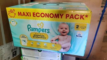 Couches Pampers prenium protection taille 2, 117 Couches.