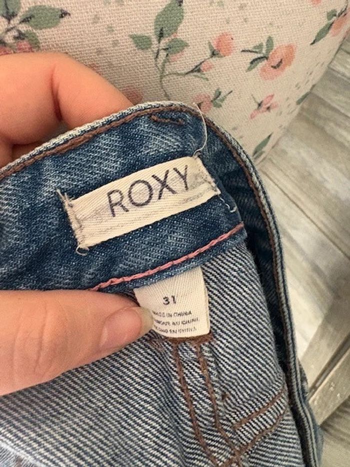 SHORT en jean Roxy bleu taille S - photo numéro 5