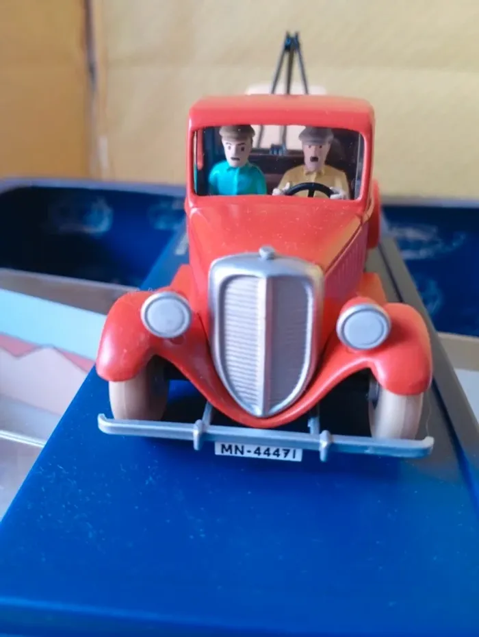 En voiture Tintin le crabe aux pinces d'or Hergé moulinsart 2003 - photo numéro 6
