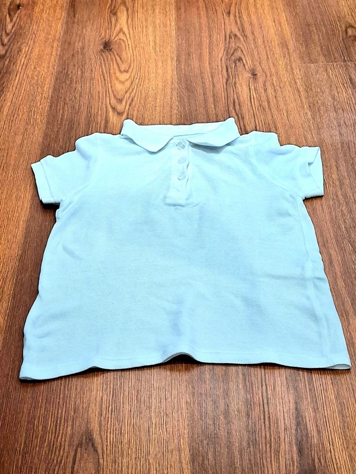 Polo garçon enfant blanc Tex – Taille 3-4 ans - photo numéro 4