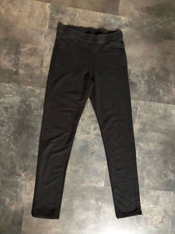Pantalon Jegging noir 12 ans Kiabi