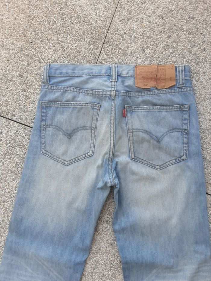 Pantalon jean vintage marque Levi s strauss 501 taille w 30 l 32 fermeture boutons - photo numéro 6