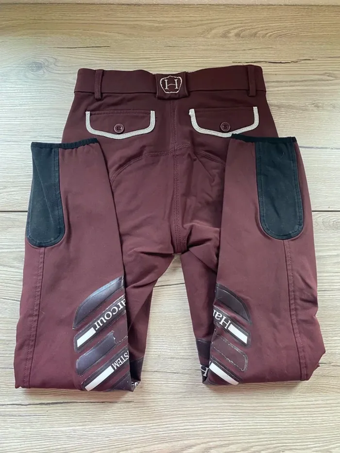 Pantalon Harcour Bordeaux – Gros Grip – Très Bon État – Taille 32 - photo numéro 3