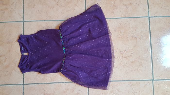 Robe été fille 3-4 ans violette Zeeman - photo numéro 1