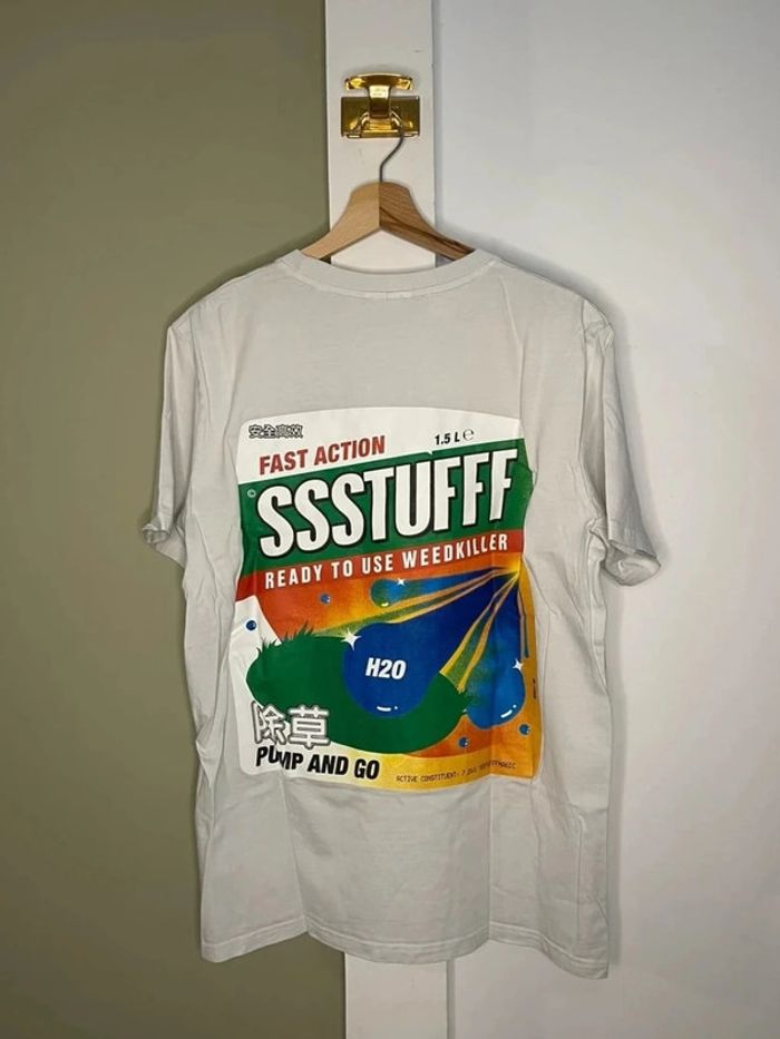 T-Shirt Ssstufff WeedKiller Blanc - photo numéro 2