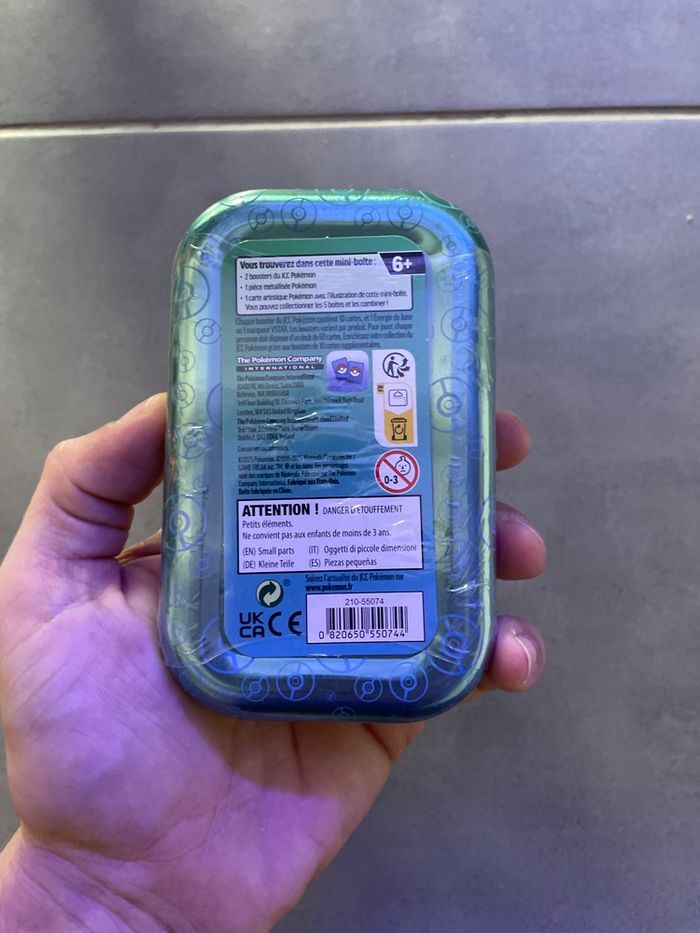 Neuf Pokémon - Mini tin Kanto Salamèche - photo numéro 2