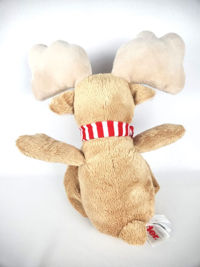 Peluche Renne Élan Moose Noël Kinder Ferrero Décoration Hiver Jouet Collection - photo numéro 4