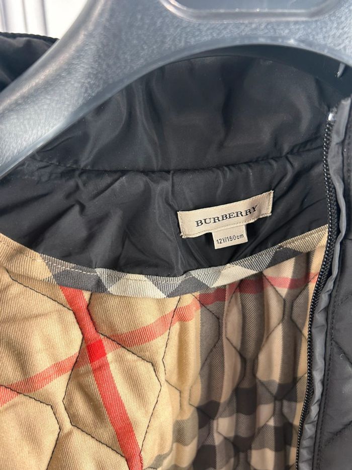 Veste matelassée Burberry 12 ans - photo numéro 2