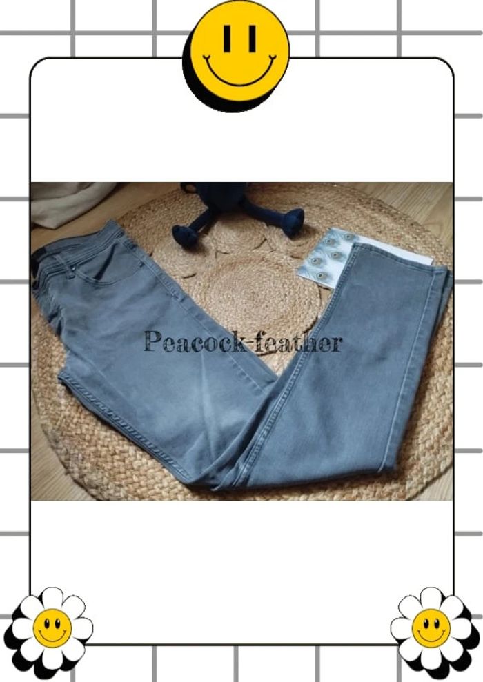 Jean gris smog 40 homme - photo numéro 9