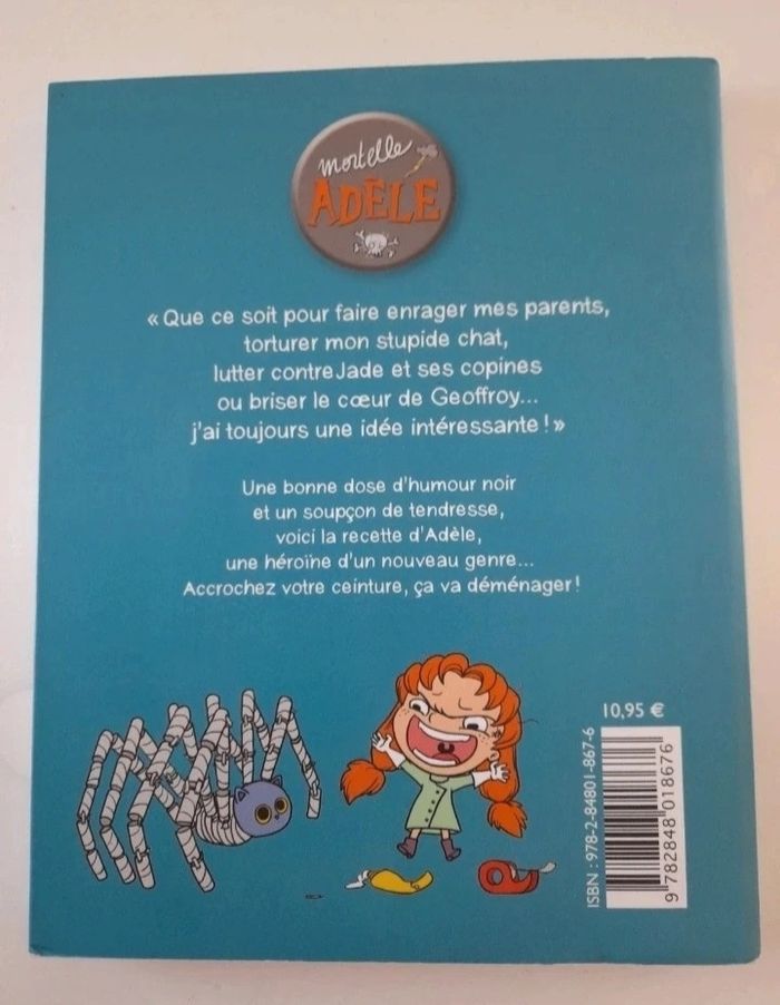 Livres BD Adèle Mortelle tome 1, 2, 11 et 17 - photo numéro 3