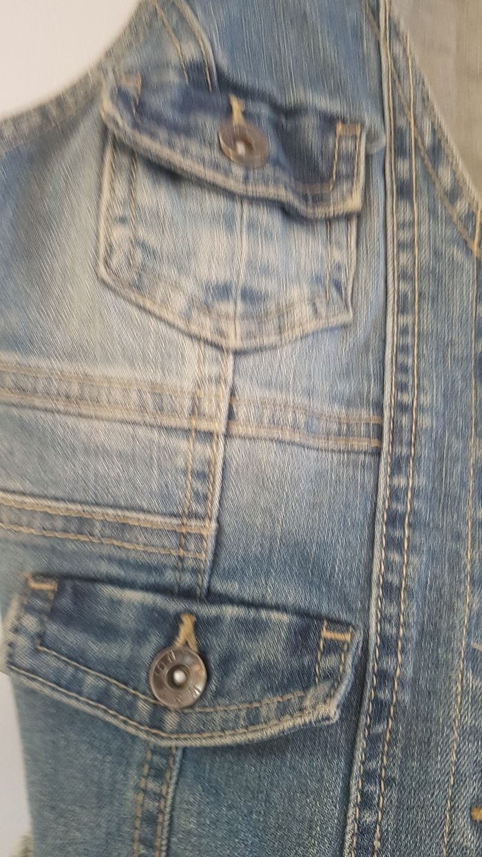 Gilet jean - photo numéro 2