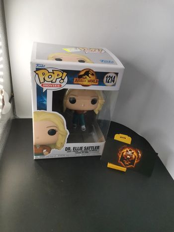 Figurine POP funko edition jurassic world Dr Elliie sattler 1214