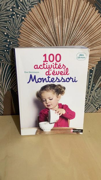 livre 100 activités d'eveil montessori