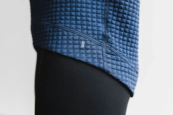 Pull Nobull matelassé bleu marine taille S femme - photo numéro 11