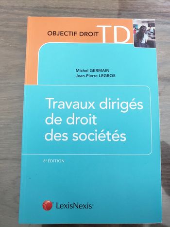 Travaux dirigés de droit des sociétés
