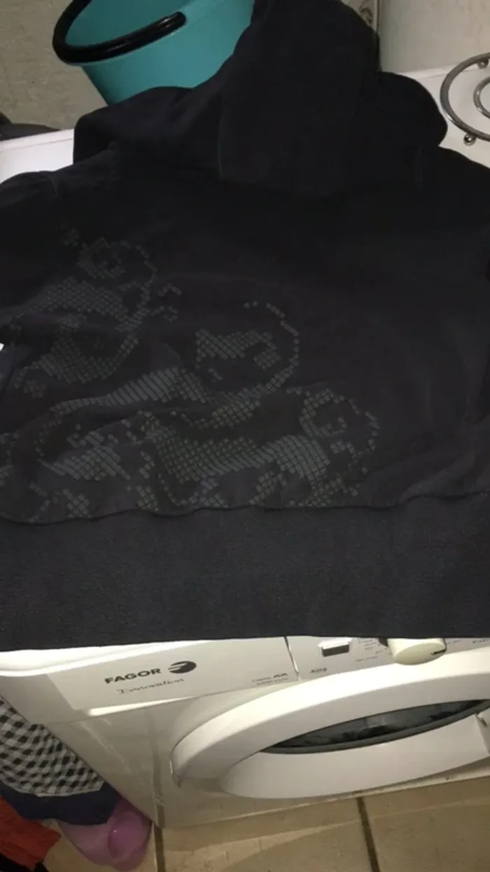 Veste Nike a capuche noire 12 ans - photo numéro 4