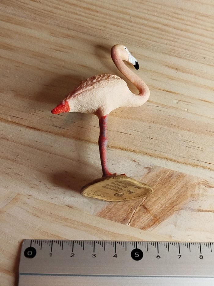 Schleich oiseau Flamant rose Figurine animal de la camargue - photo numéro 5