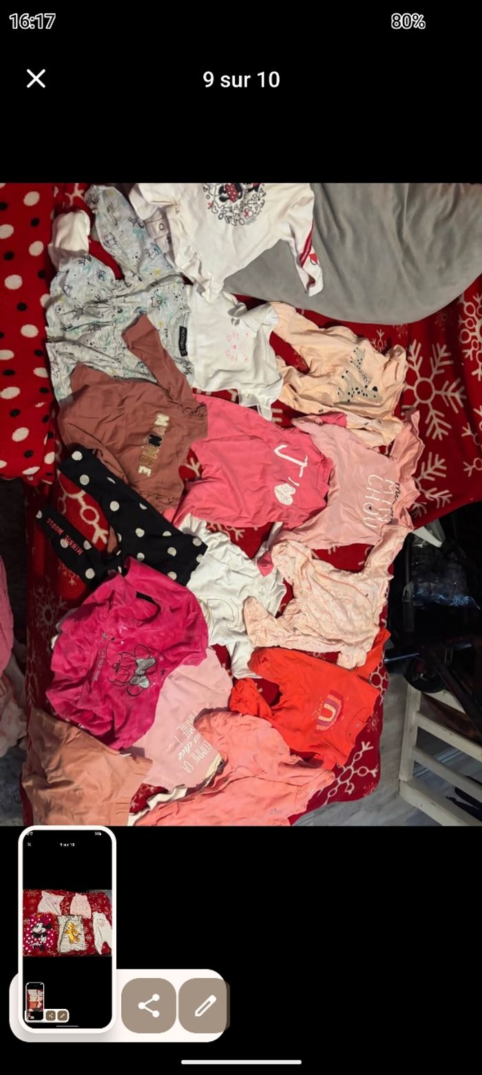 Lot vêtements bb fille - photo numéro 9