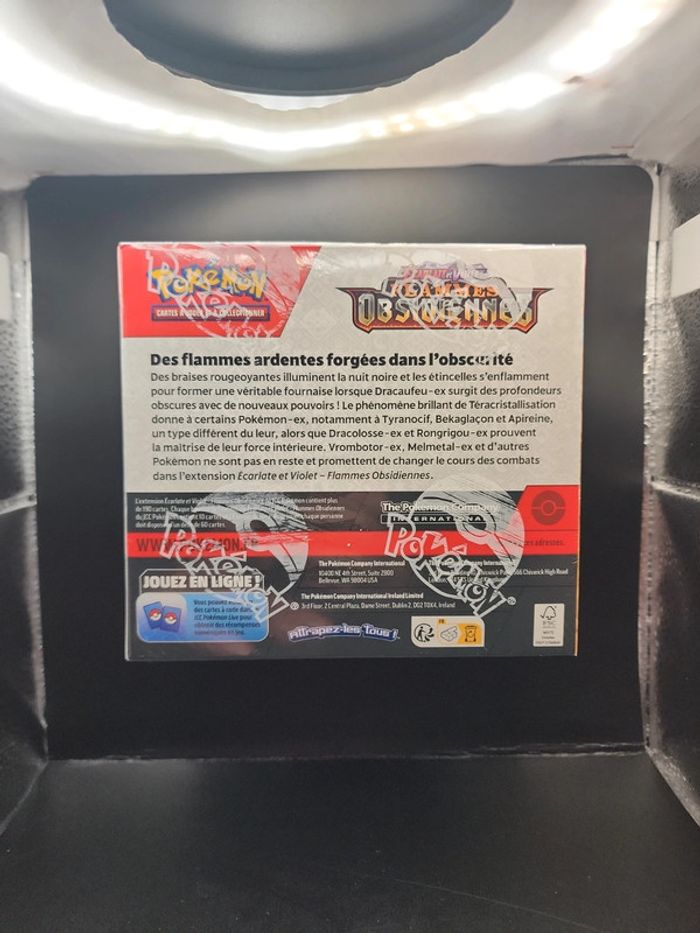 Pokemon DIsplay Flammes Obsidiennes - photo numéro 2