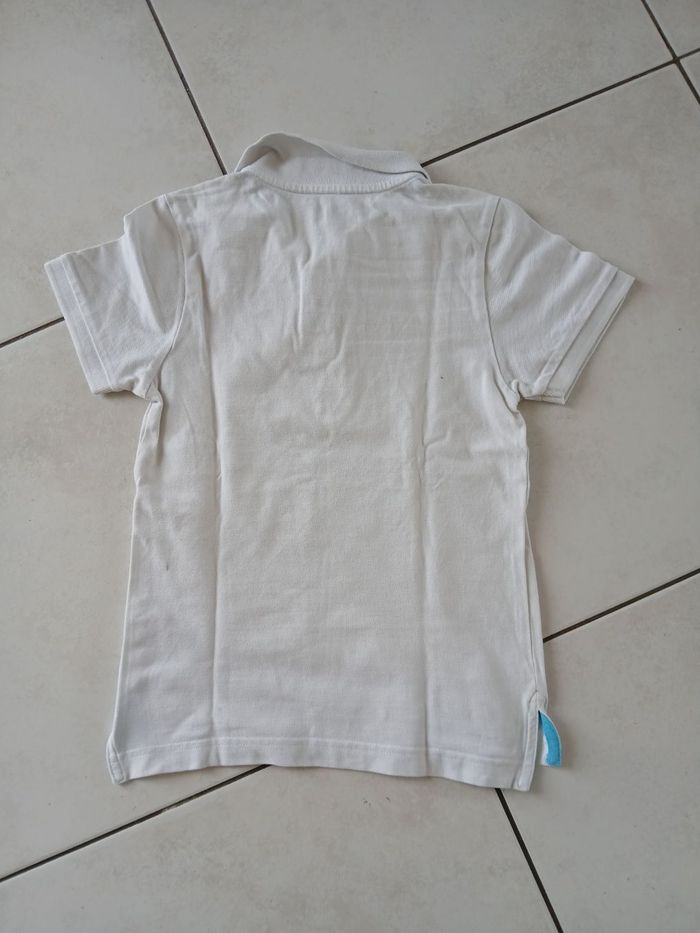 polo blanc taille 10 ans - photo numéro 2