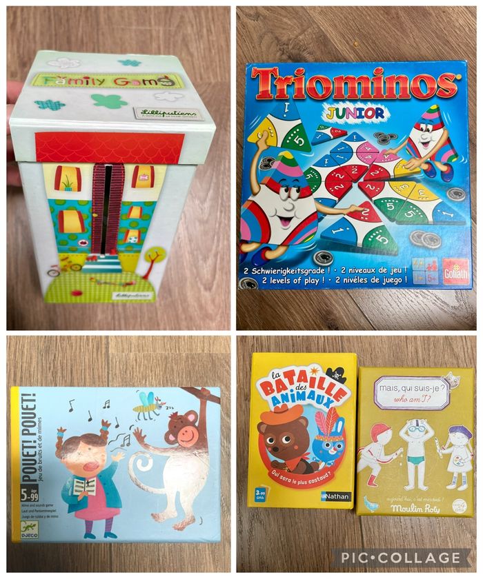 Lot jeux de société
