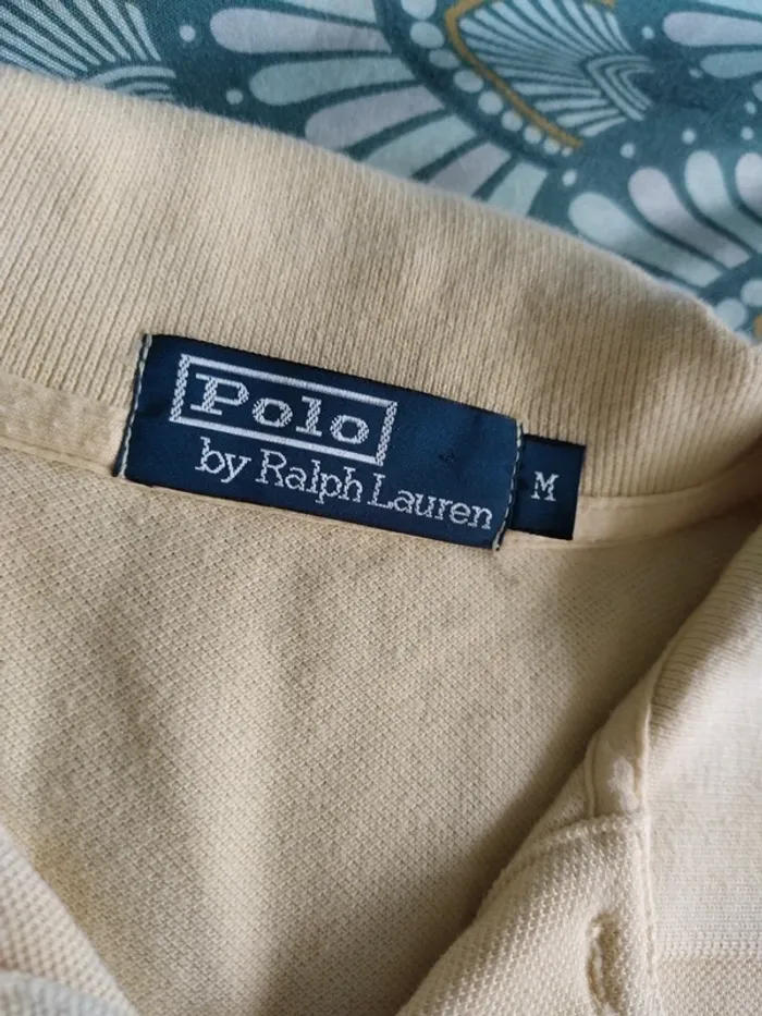 Polo Ralph Lauren printemps été spring summer jaune yellow - photo numéro 2
