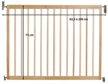 Barrière de sécurité escalier et porte