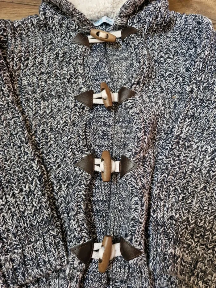 Gilet Garçon duffle coat 36 mois - photo numéro 3