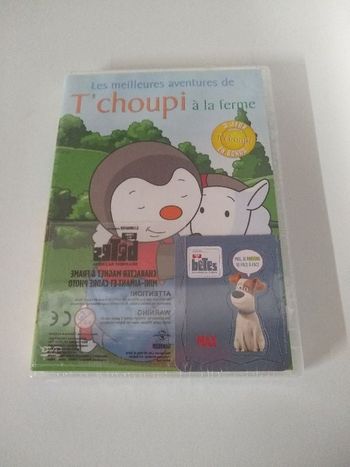 dvd Tchoupi à la ferme