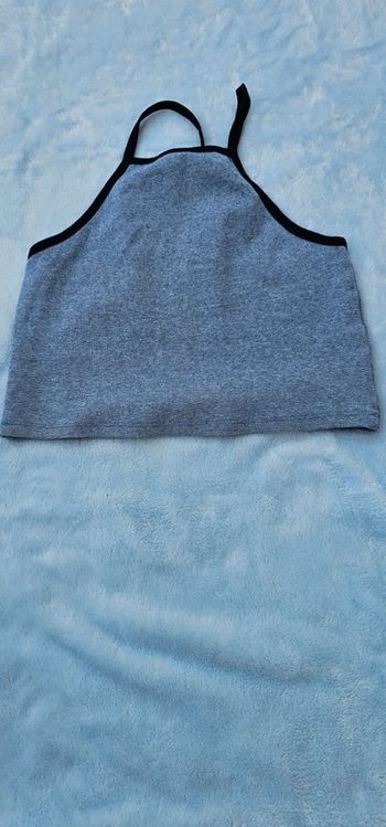 Dos nu Zara bleu taille S