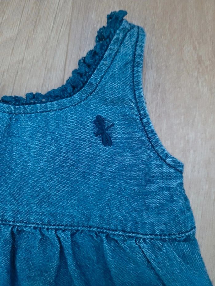 Robe en jean Petit Bateau 12 mois - photo numéro 5