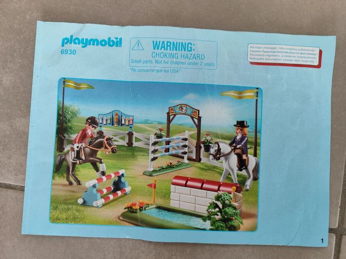 Parcours d'obstacles Playmobil 6930 - photo numéro 11