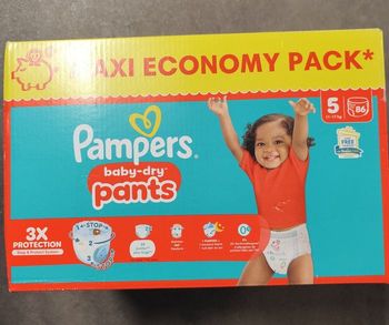 Couches Pampers baby-dry pants