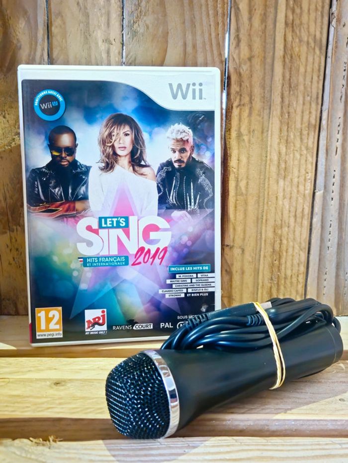 Nintendo Wii # Let's Sing 2019 + Micro # - photo numéro 1