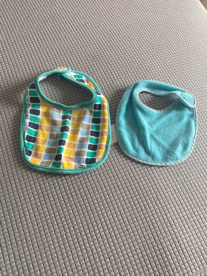 Lot bavoirs bébé naissance / 12 mois - photo numéro 2