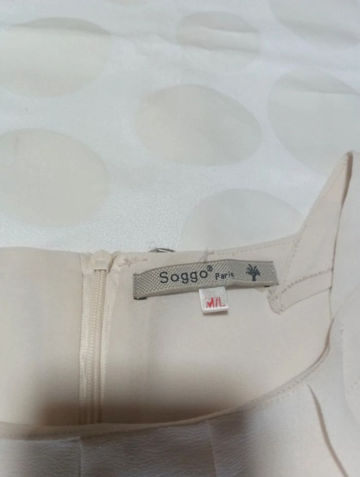 Robe légère femme Soggo Paris taille 38/40 style rétro vintage - photo numéro 4