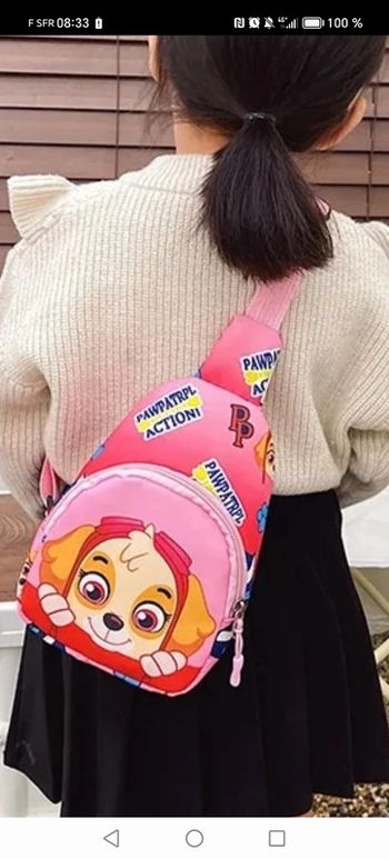 Petit sac à dos Stella pat patrouille