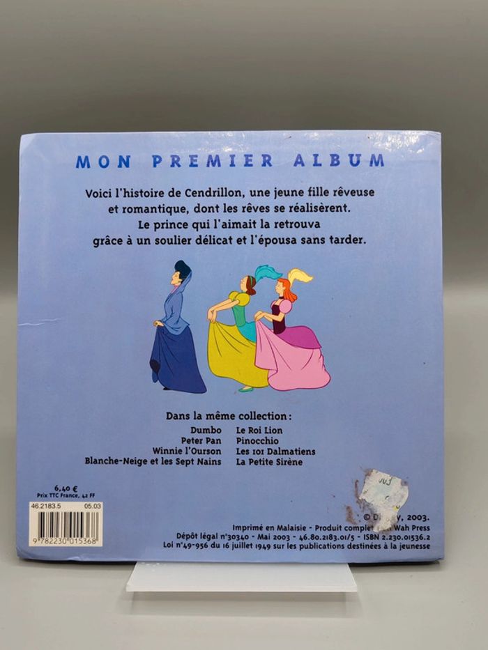 Mon premier album Disney cendrillon - photo numéro 2