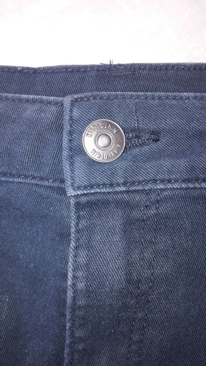 Jupe en jeans marine Kiabi 42 tres bon etat - photo numéro 3