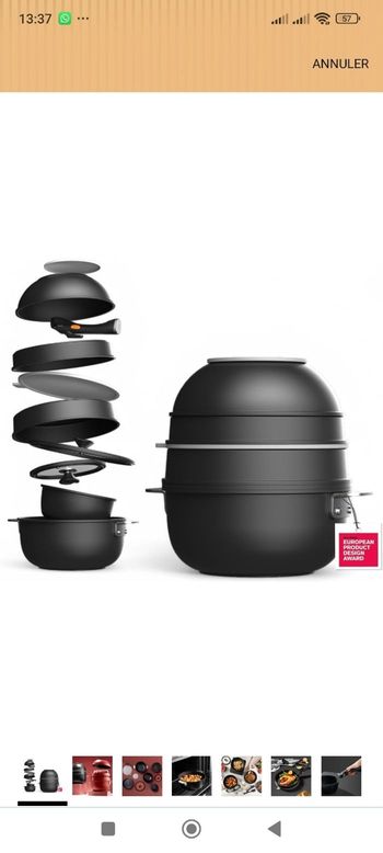 Batterie de cuisine 10 pièces masterpro