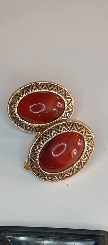 Clips d'oreilles ovales