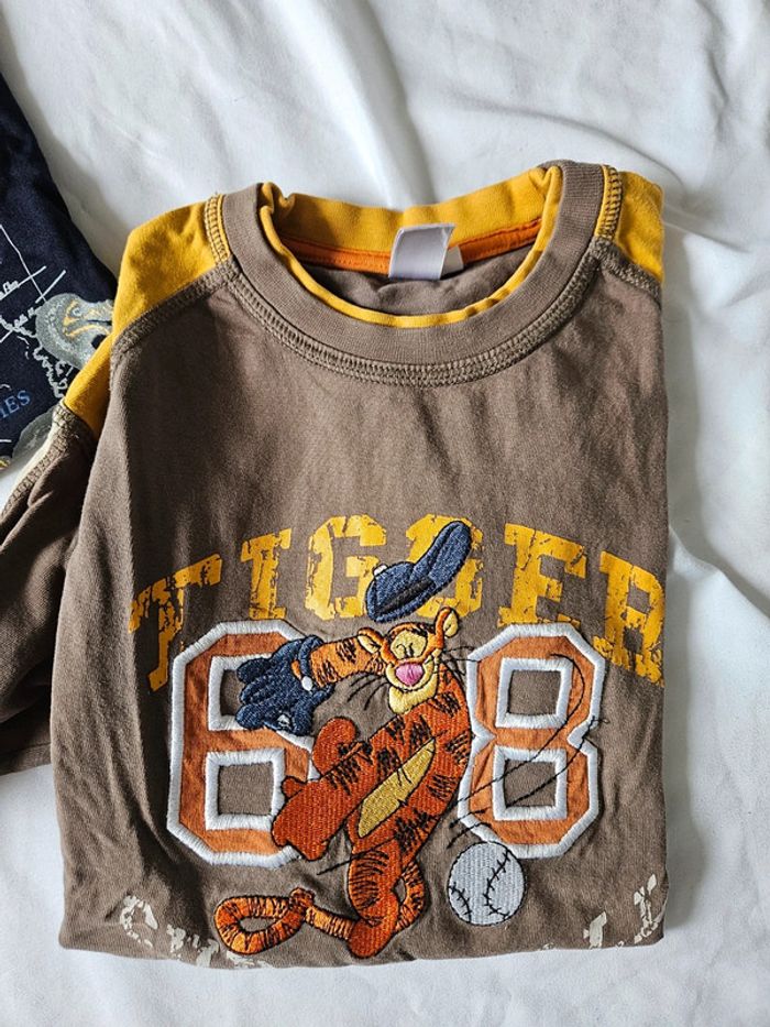 Lot 2 t-shirts MC et 1 t-shirt ML - photo numéro 5