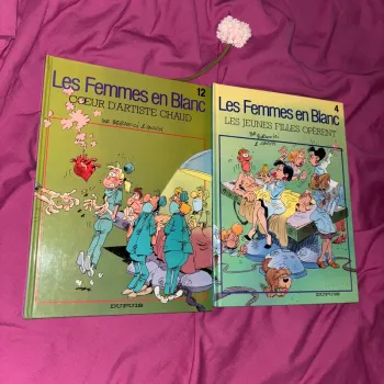 Lot bd les femmes en blanc