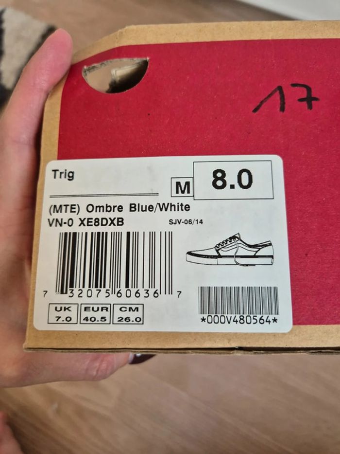 Baskets Vans homme taille 40,5 très bon état - photo numéro 6