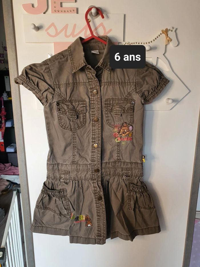 Robe bambi 6 ans